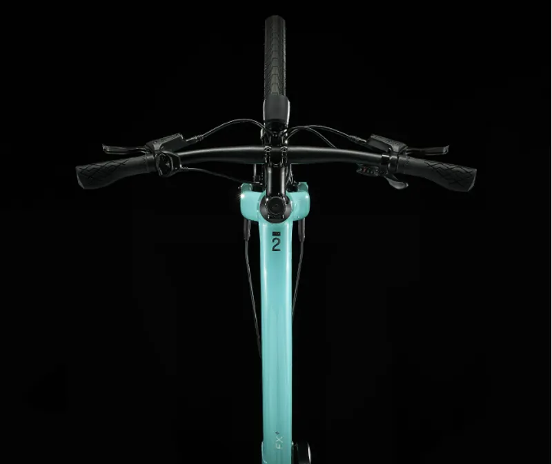 Trek FX+ 2 Stagger Electric Hybrid Bike 2025 in Blue Sage-5